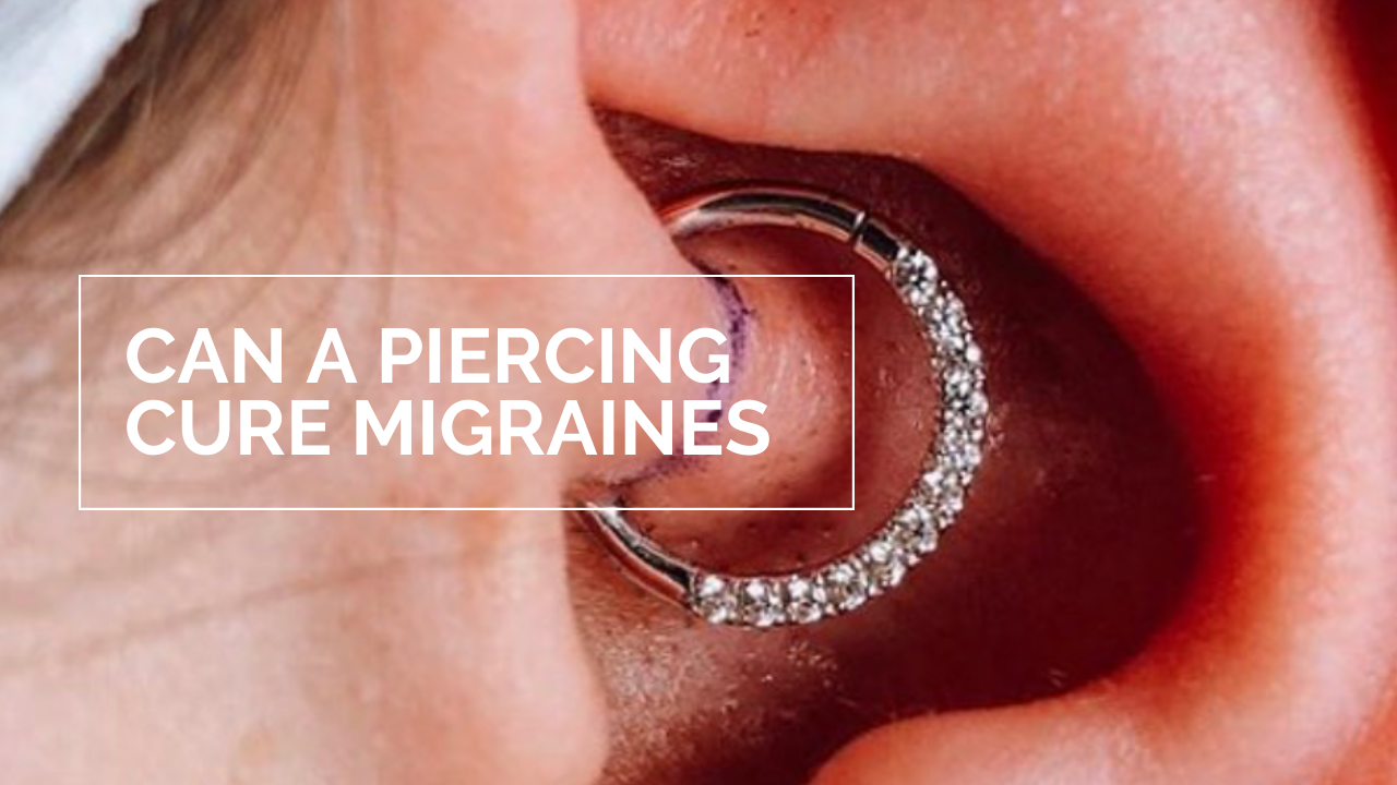 do daith piercings help with migraines? ear piercing helps with migraine