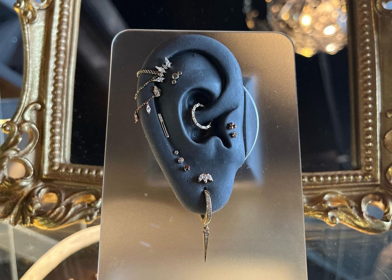 Christina Barbell - Standard Internally Threaded Titanium