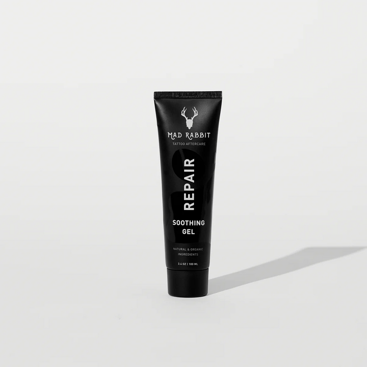 mad rabbit, tattoo soothing repair gel aftercare

