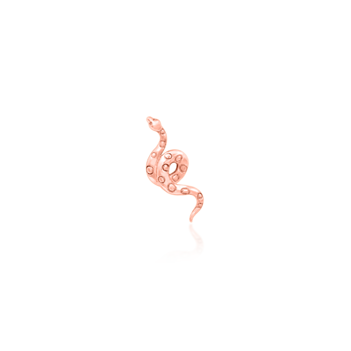 rose gold serpent in real gold