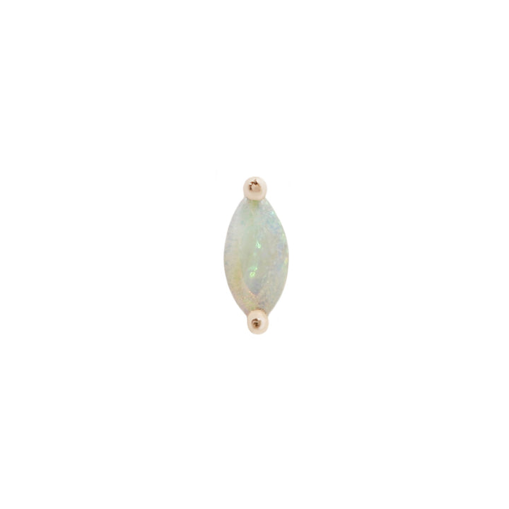 rose gold threadless end zuri by buddha jewelry 